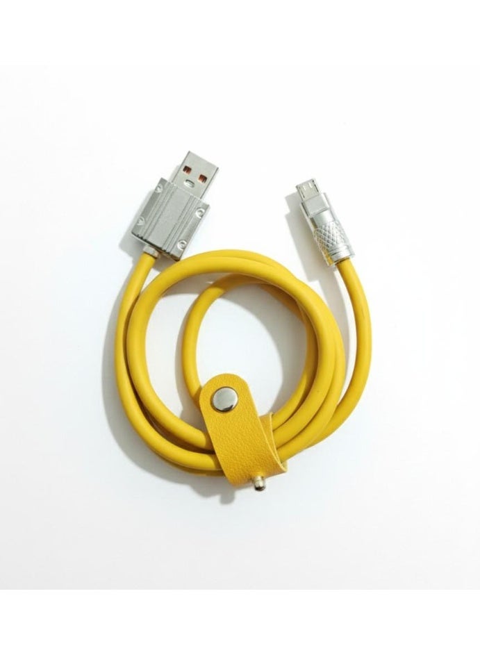 كابل شحن فائق السرعة Micro USB بقوة 3 أمبير